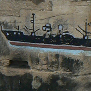 bateaux de craie