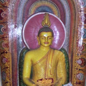 boudha couché - dambulla