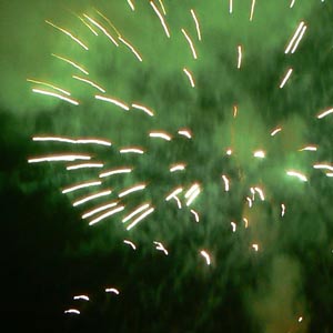 feu d'artifice